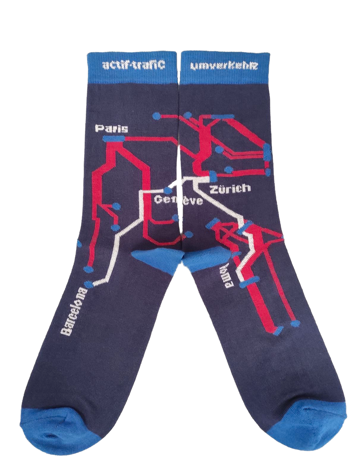 Nachtzug-Socken