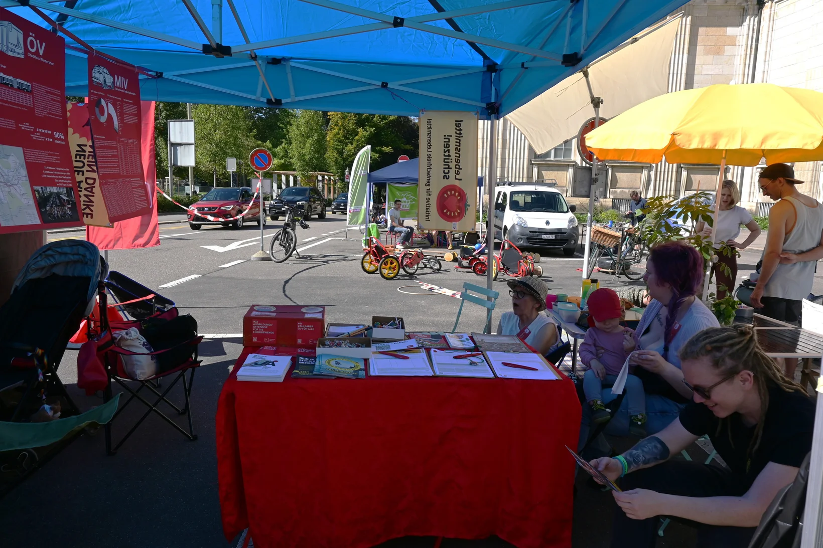 PARK(ing) Day, Museumstrasse, Winterthur