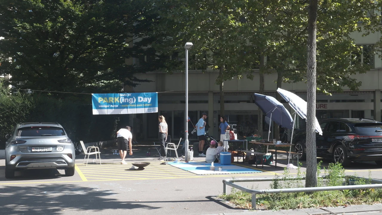 PARK(ing) Day Zürich, Sihlfeldstrasse