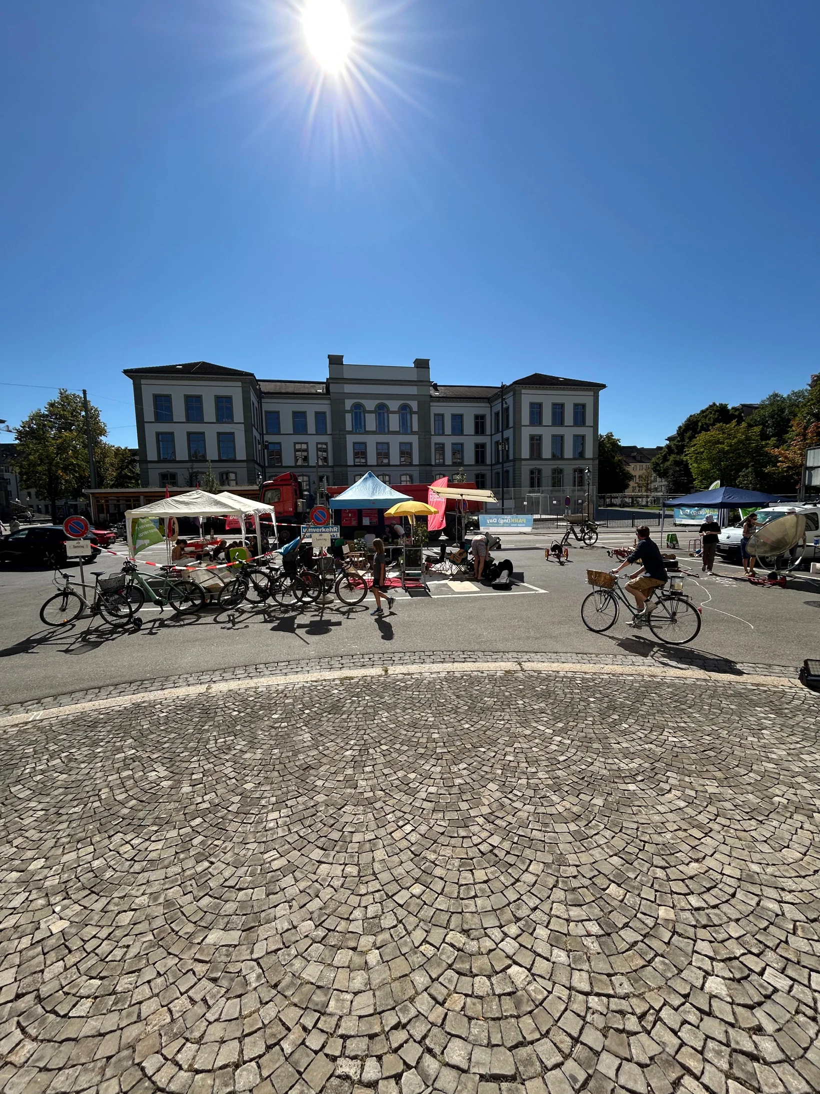 PARK(ing) Day Winterthur, Museumstrasse