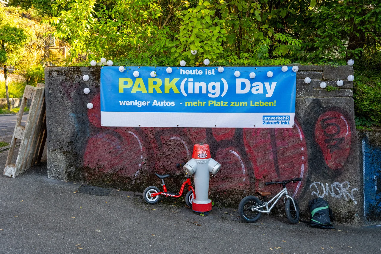 PARK(ing) Day Zürich, Langmauerstrasse