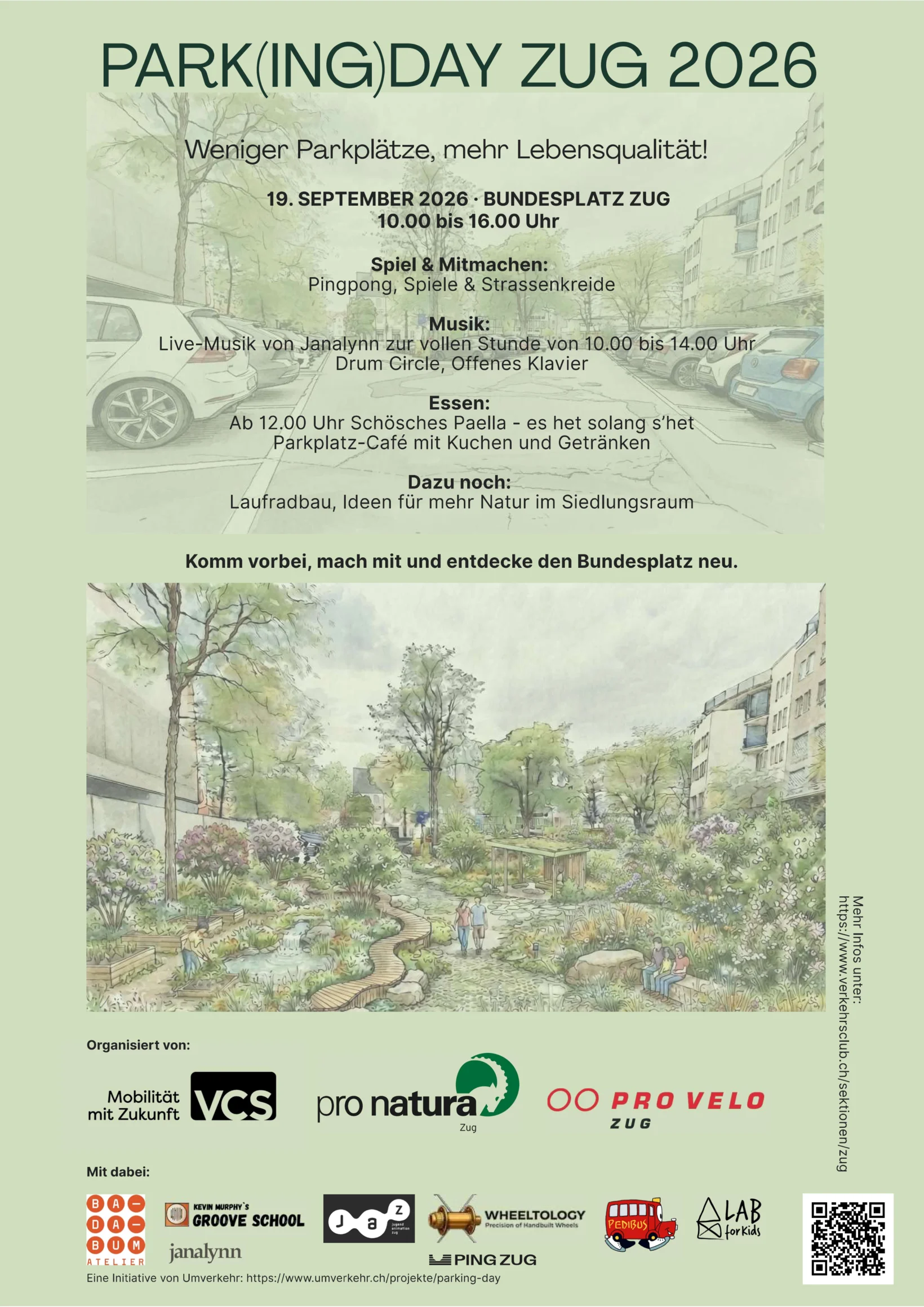 PARK(ing) Day Zug (19. September)
