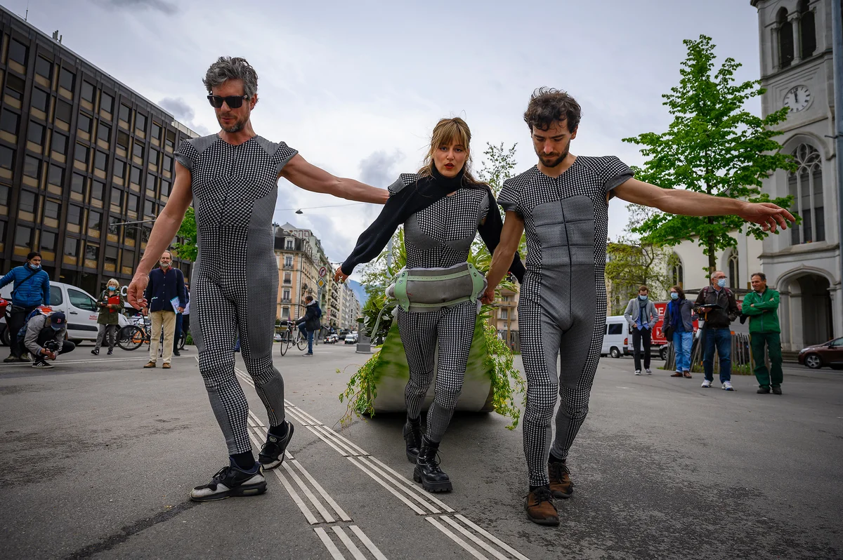 Performance Halo de Fraicheur Foofwa d'Imobilité