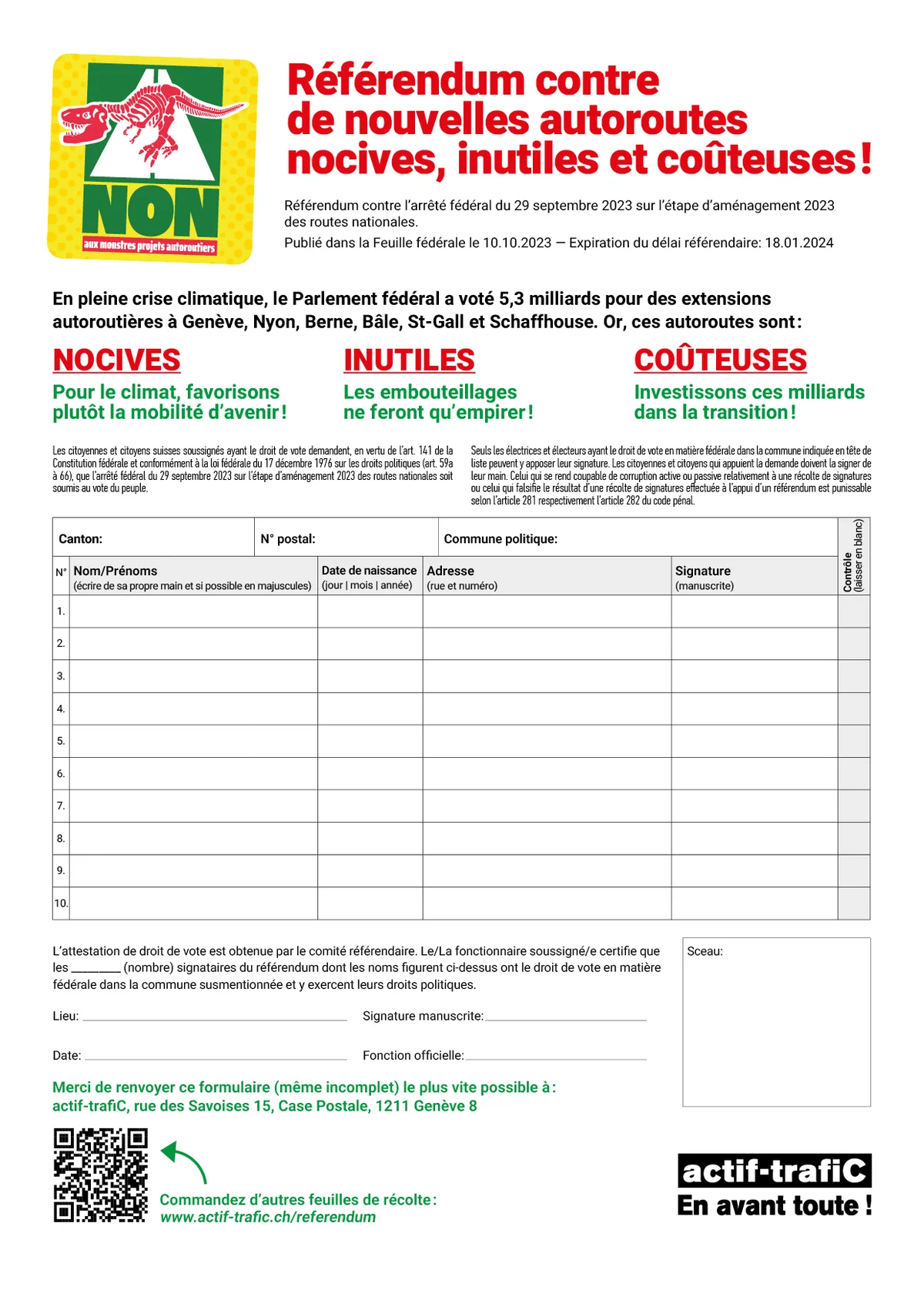 Référendum autoroutes FR A4