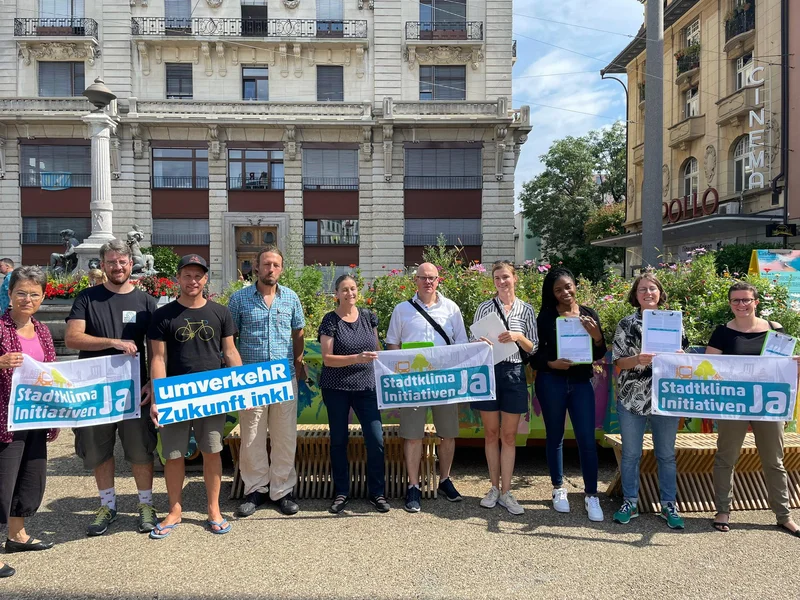 Lancierung Stadtklima-Initiative in Biel