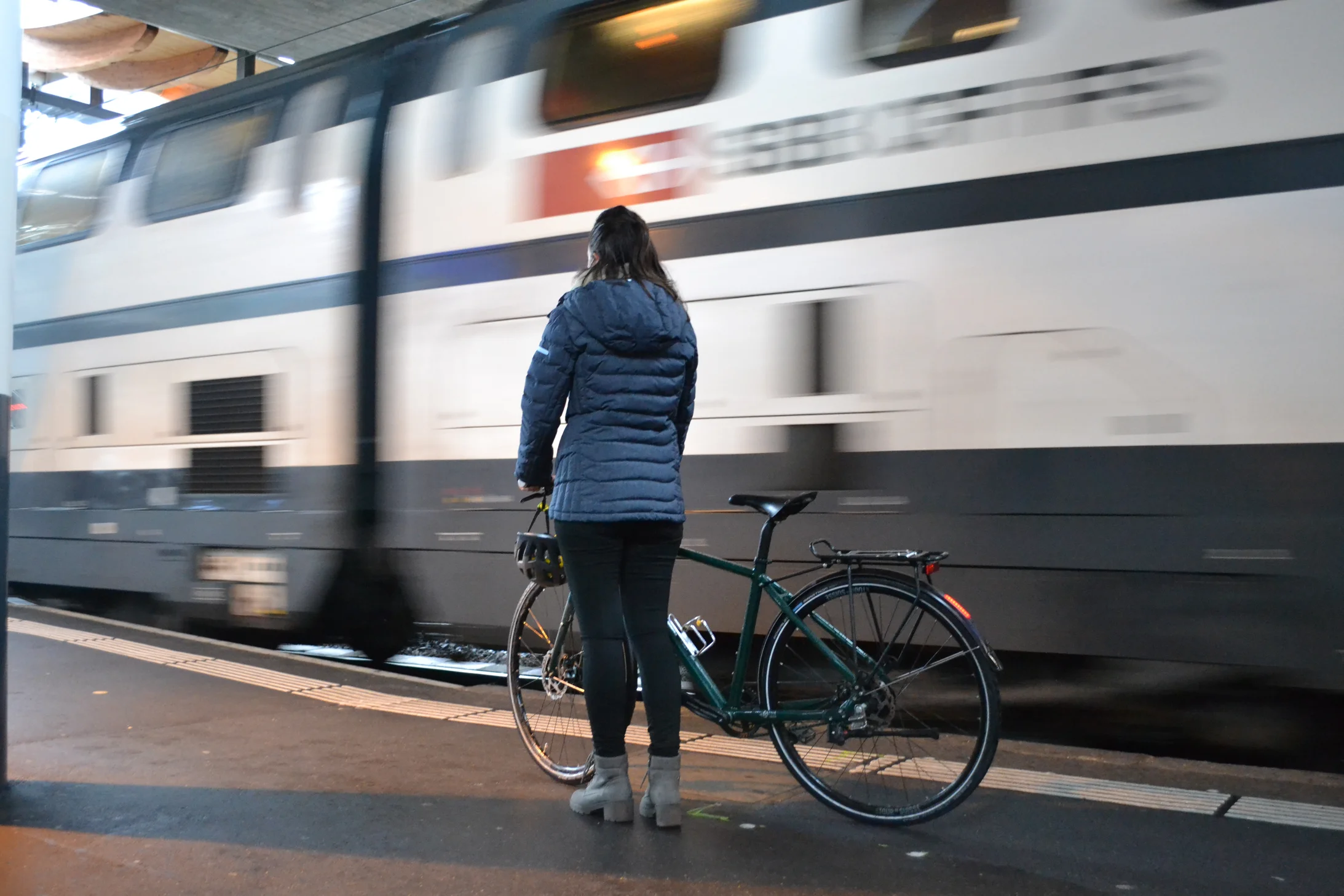 Charger son vélo dans le train