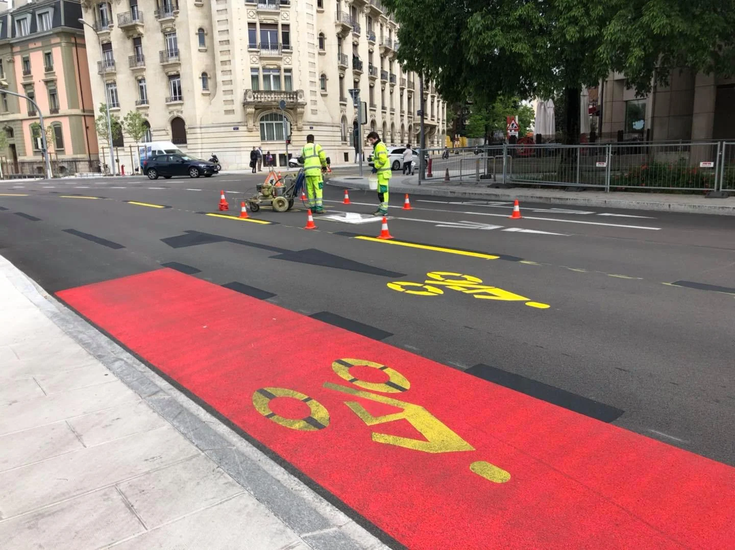 bandes cyclables COVID