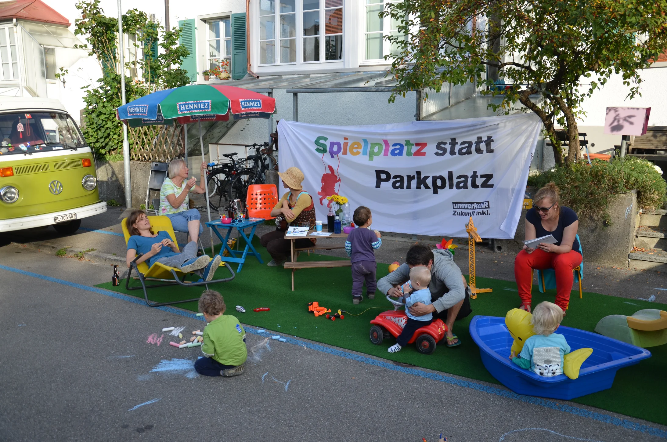 Parkingday Bern 2014