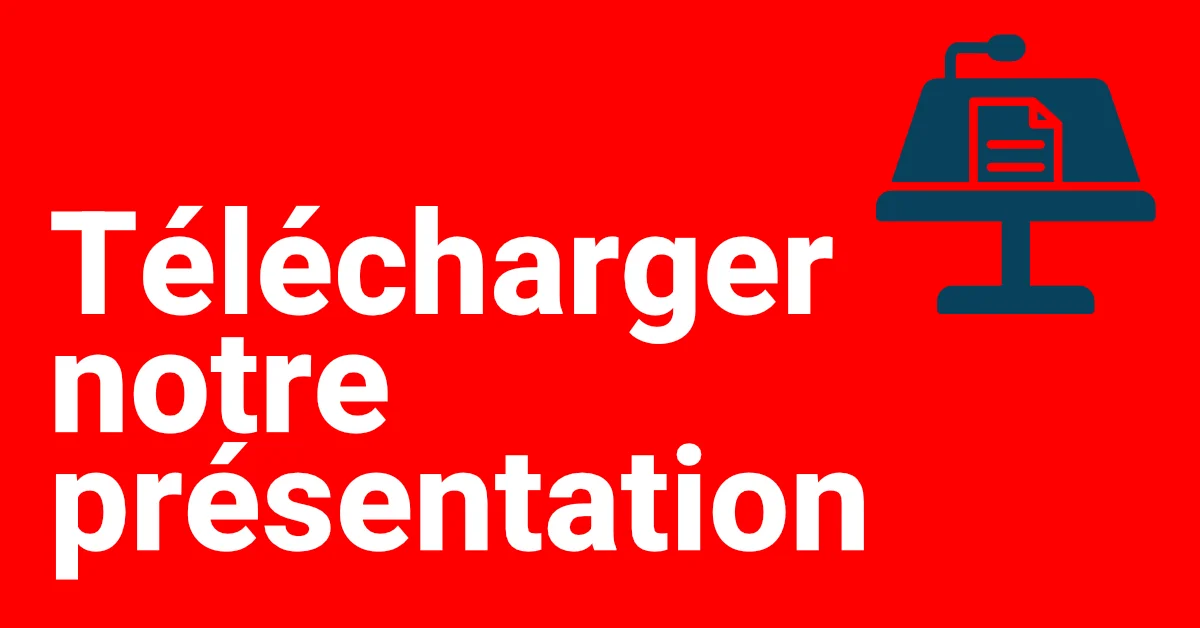 Télécharger notre présentation