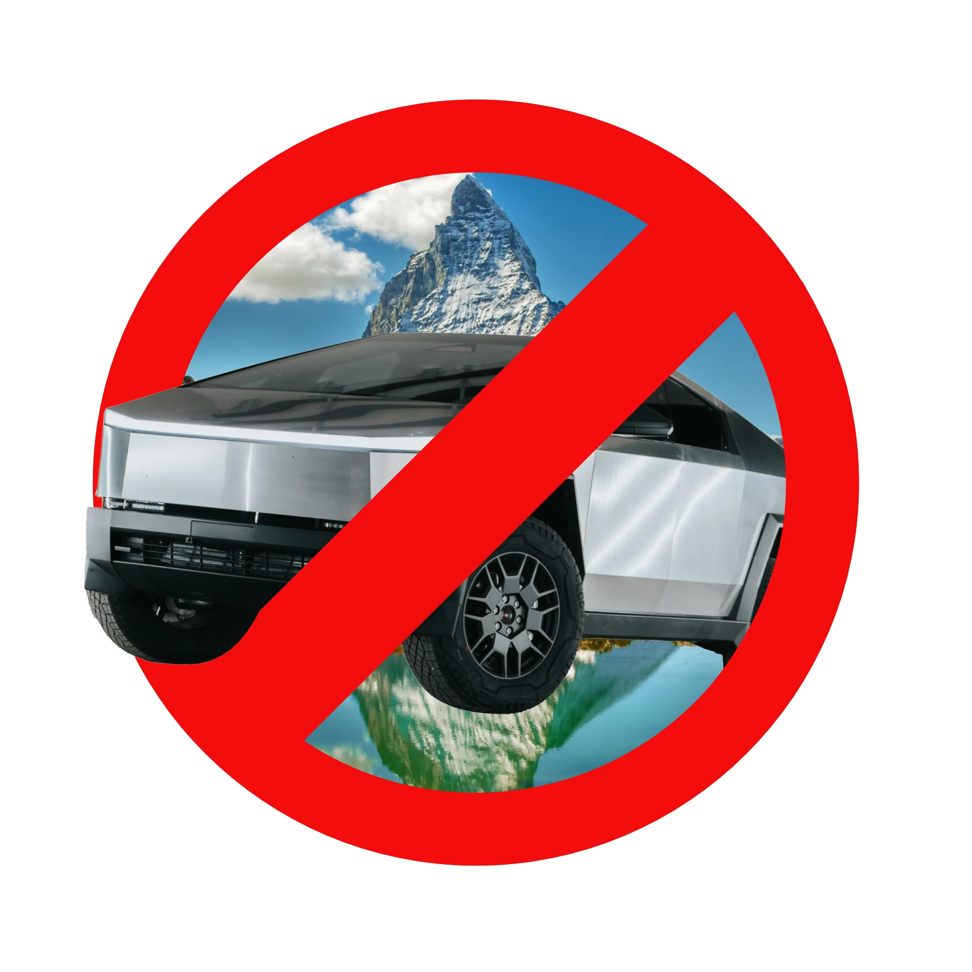 STOP Cybertrucks in Switzerland