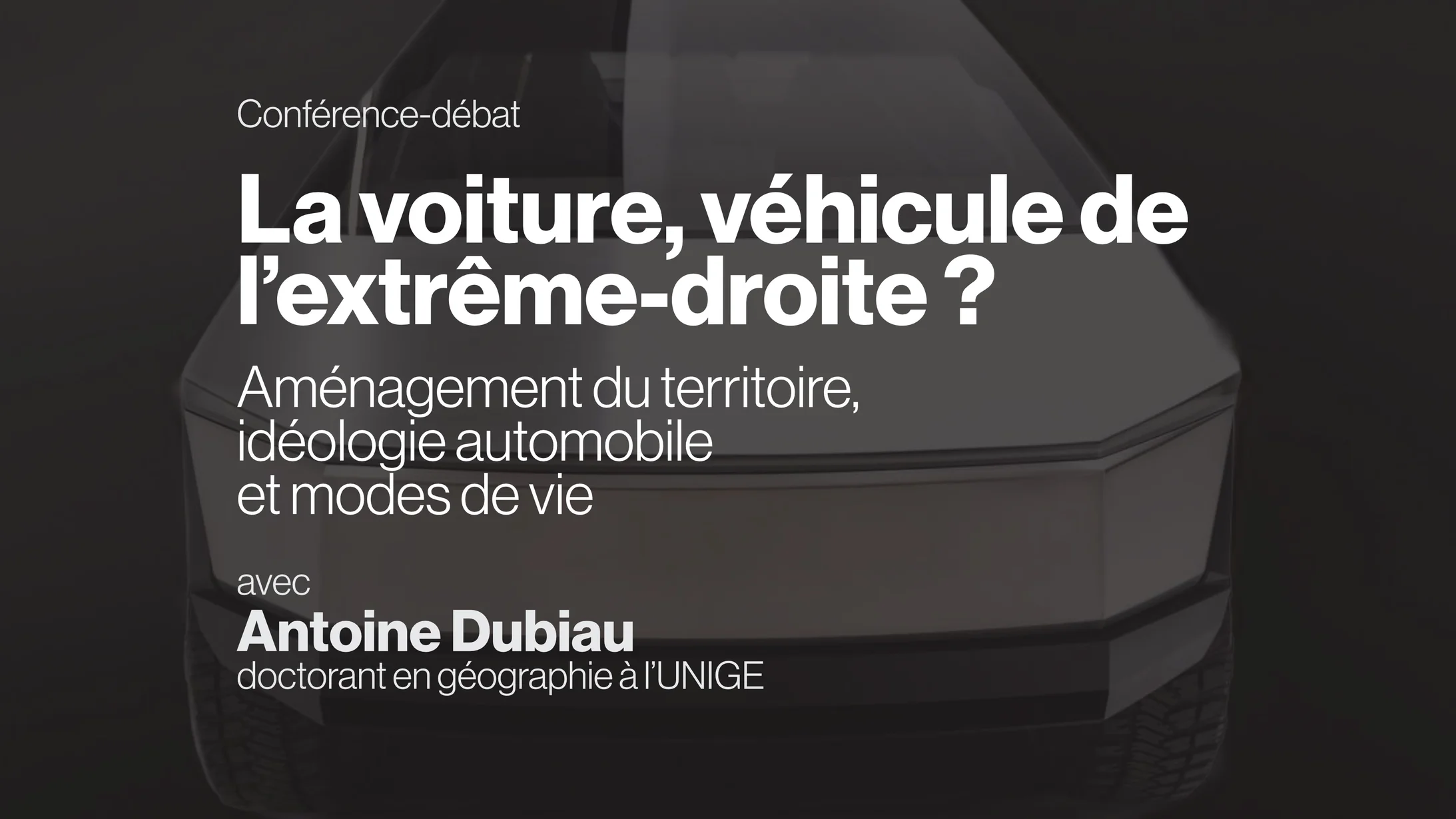 Voiture, véhicule de l'extrême-droite?