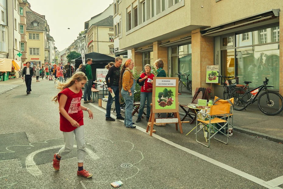 Schaffhausen kunterbunt am PARK(ing) Day 2020