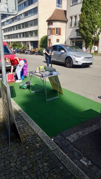 PARK(ing) Day 2021, Basel. Juso