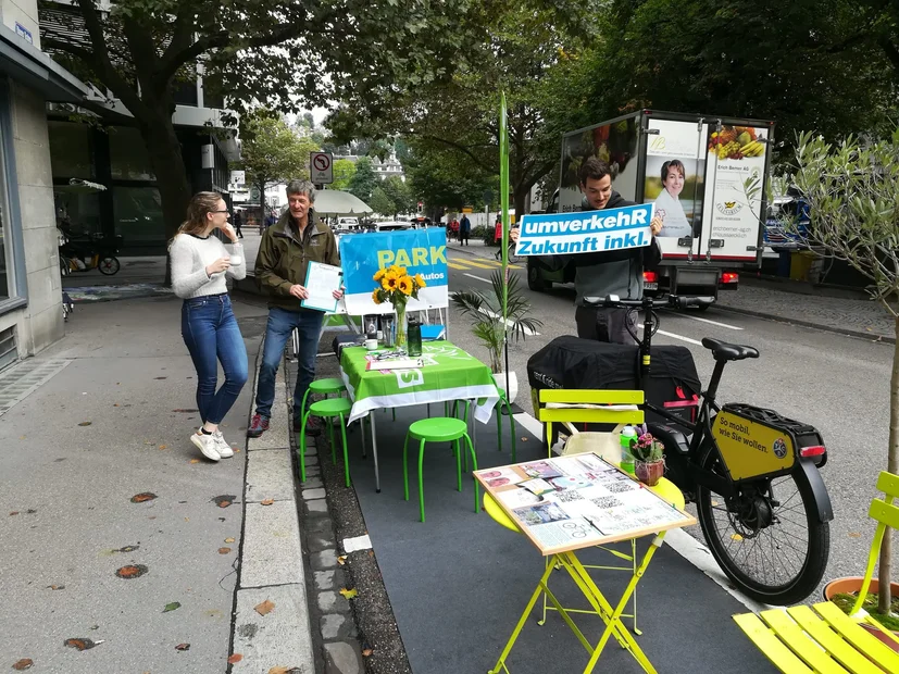 PARK(ing) Day 2022 Sankt Gallen Oberer Graben