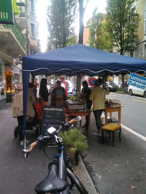 PARK(ing) Day 2022 an der Bruchstrasse in Luzern