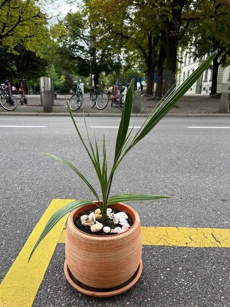 PARK(ing) Day 2022 an der Stadthausstrasse in Winterthur