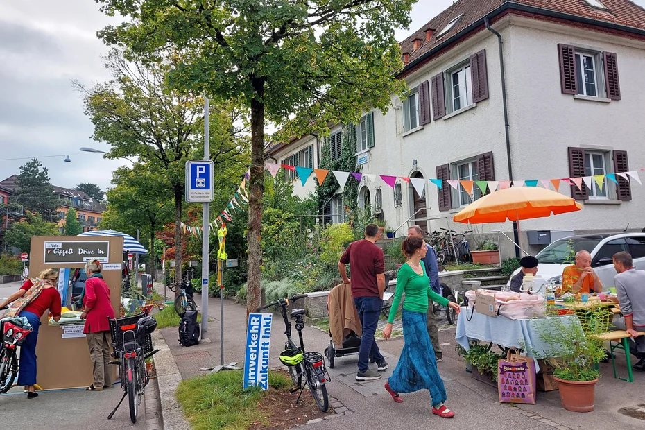 2023 PARK(ing) Day Zürich Scheuchzenstrasse