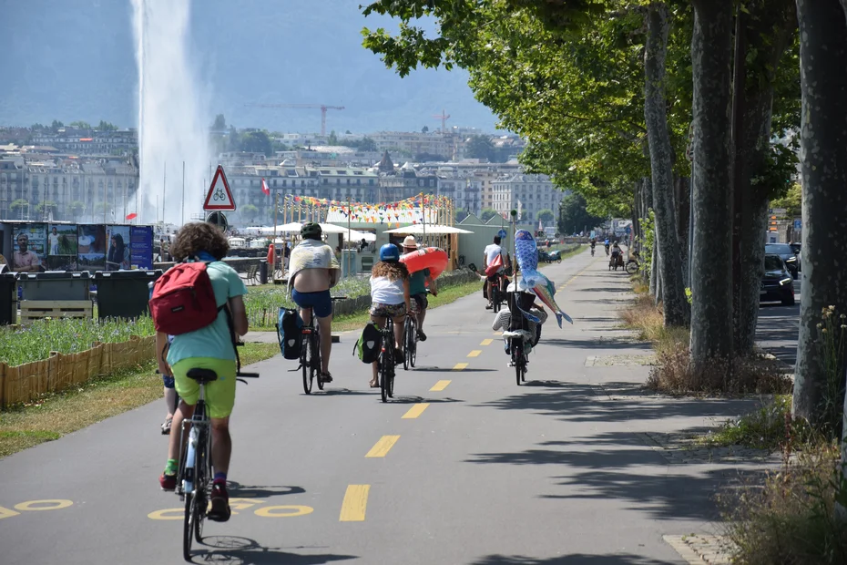 Action U cyclable lacustre