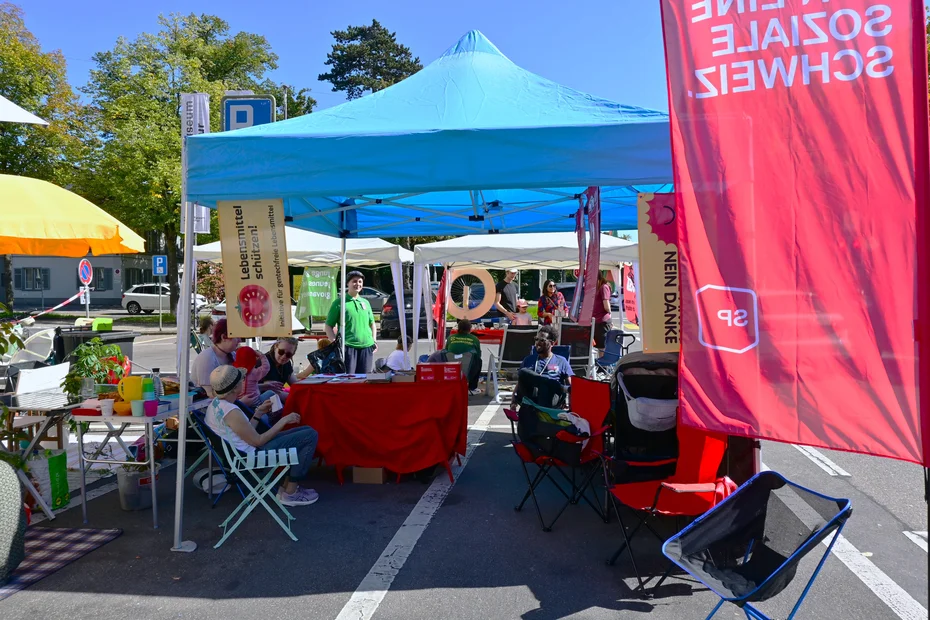 PARK(ing) Day, Museumstrasse, Winterthur