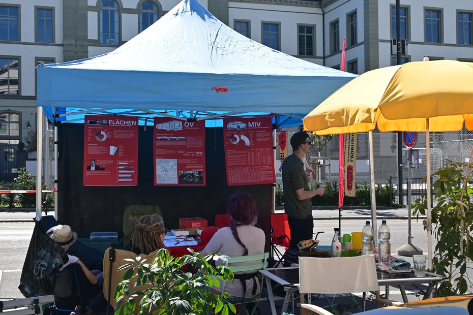 PARK(ing) Day, Museumstrasse, Winterthur