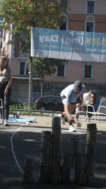 PARK(ing) Day Zürich, Sihlfeldstrasse