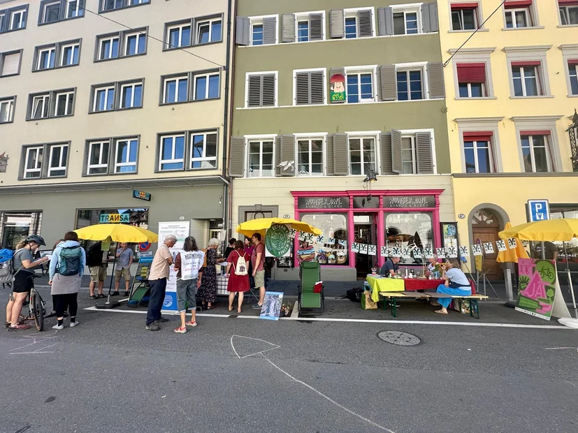 PARK(ing) Day Luzern Pfistergasse