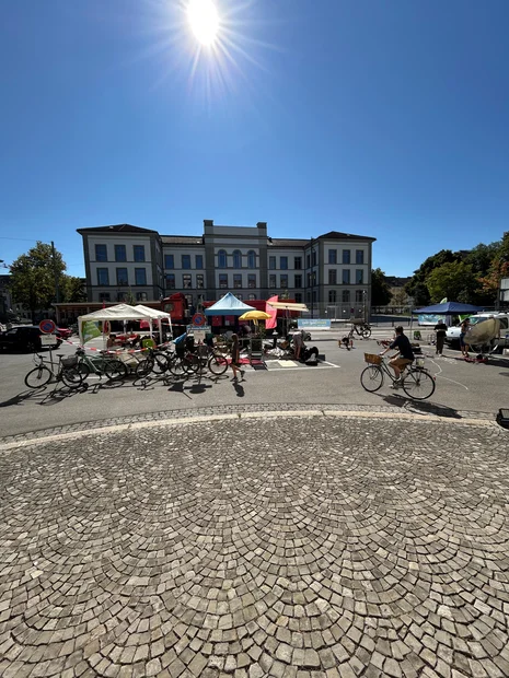 PARK(ing) Day Winterthur, Museumstrasse