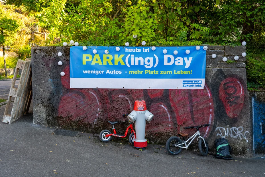 PARK(ing) Day Zürich, Langmauerstrasse