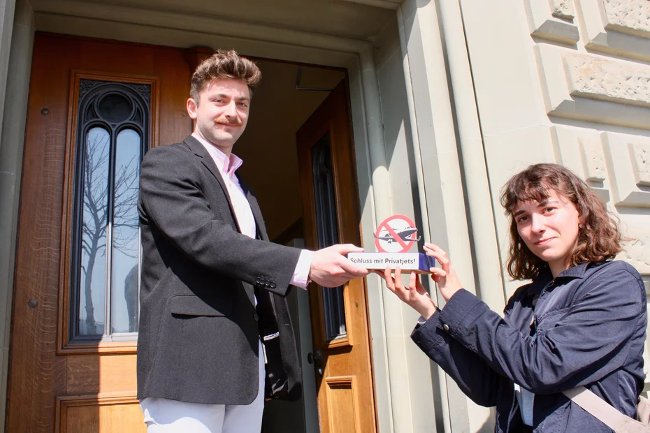 Private Jets petition Hand-in