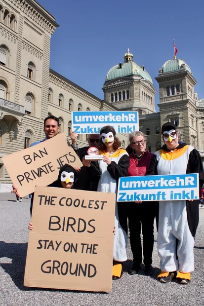 Private Jets petition Hand-in