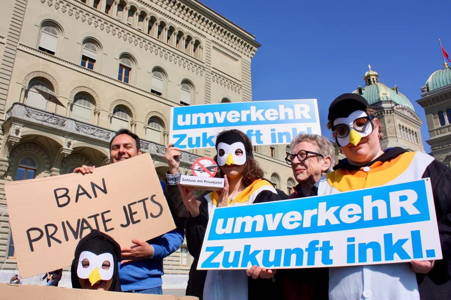 Private Jets petition Hand-in