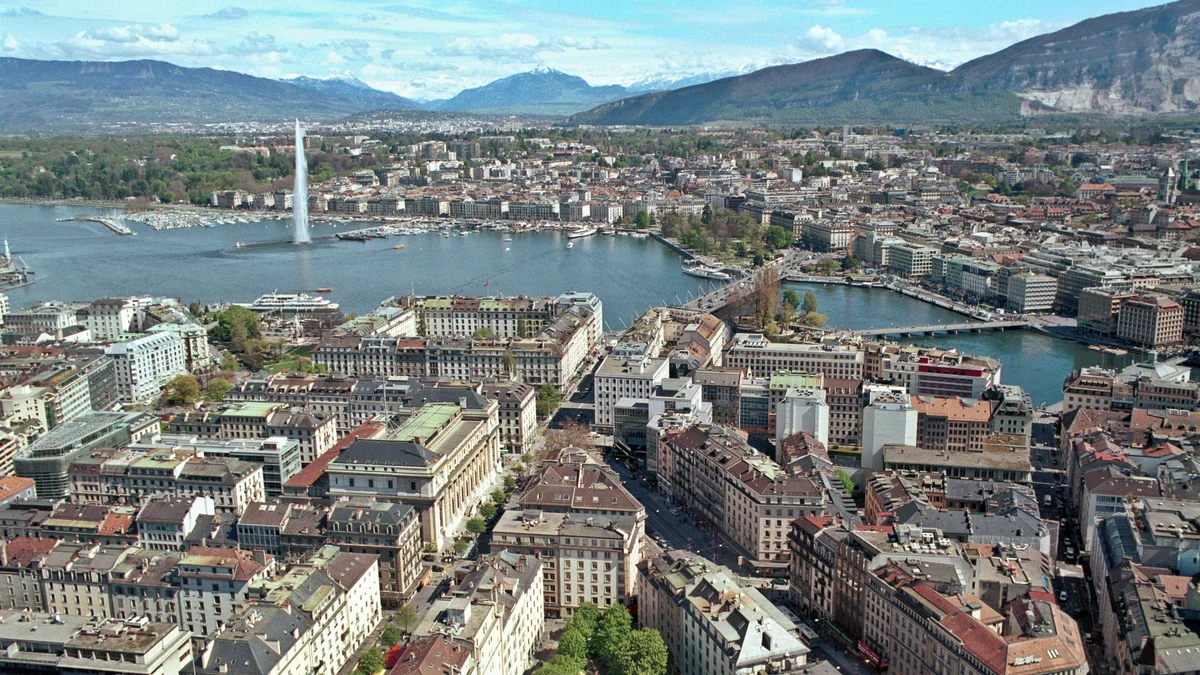 Aussicht über Genf