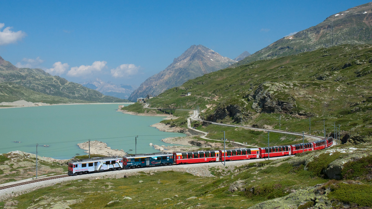 Foto des Bernina Express