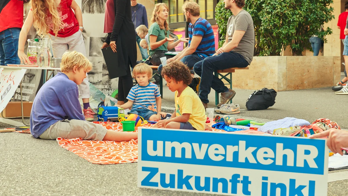 Schaffhausen kunterbunt am PARK(ing) Day 2020