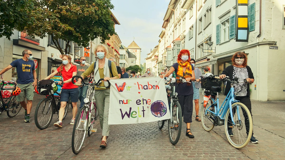 Schaffhausen kunterbunt am PARK(ing) Day 2020