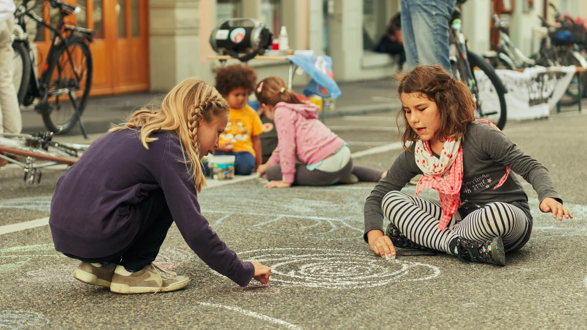 Schaffhausen kunterbunt am PARK(ing) Day 2020
