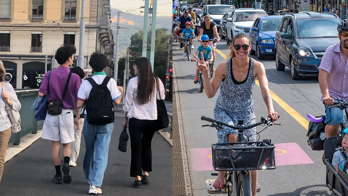Bandes cyclables Ronde de soutien