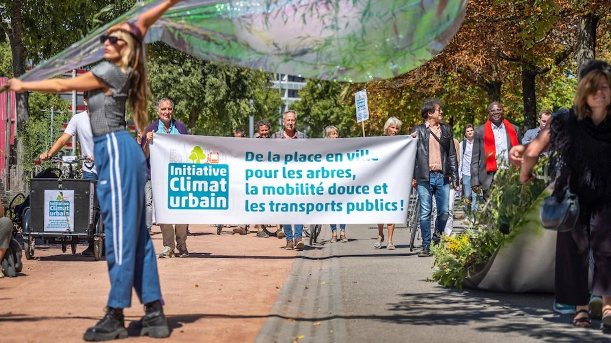 Climat urbain dans la rue
