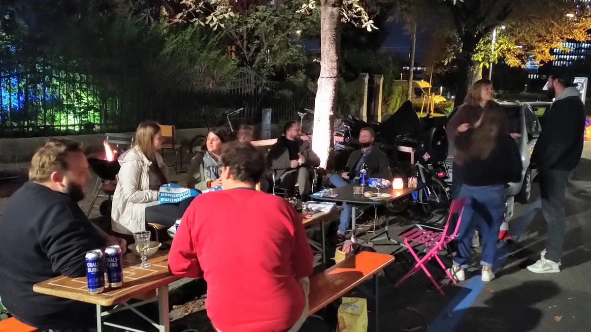 PARK(ing) Day 2022 an der Delsbergerallee in Basel