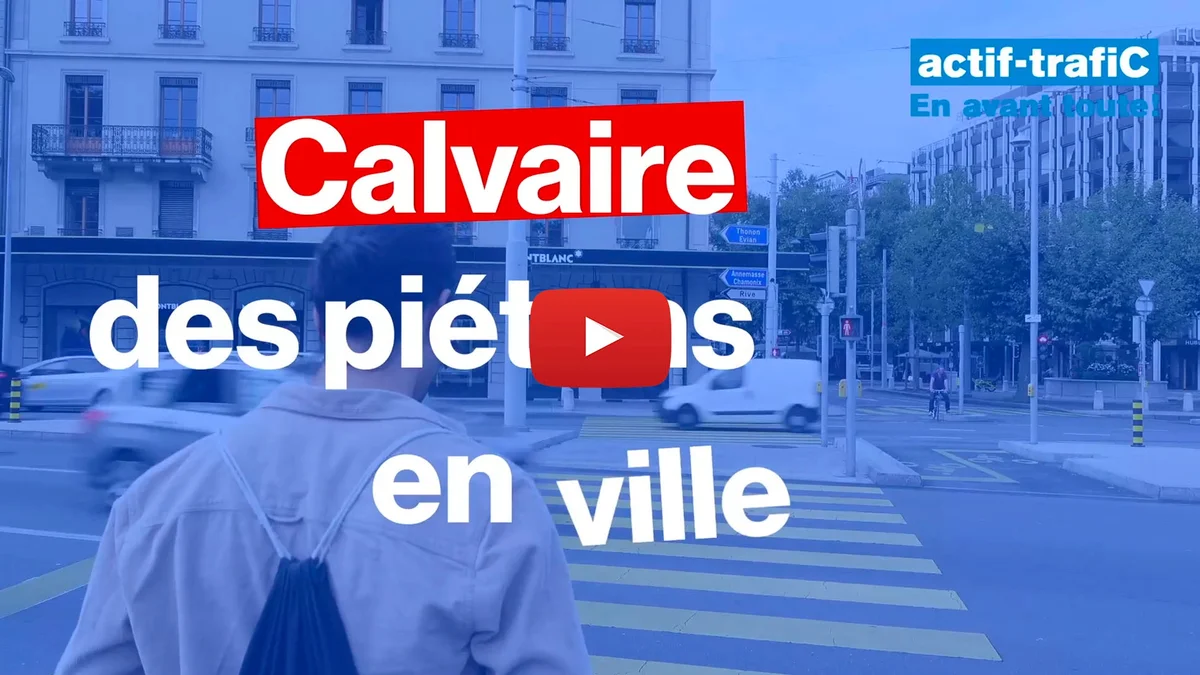 Calvaire piétons youtube