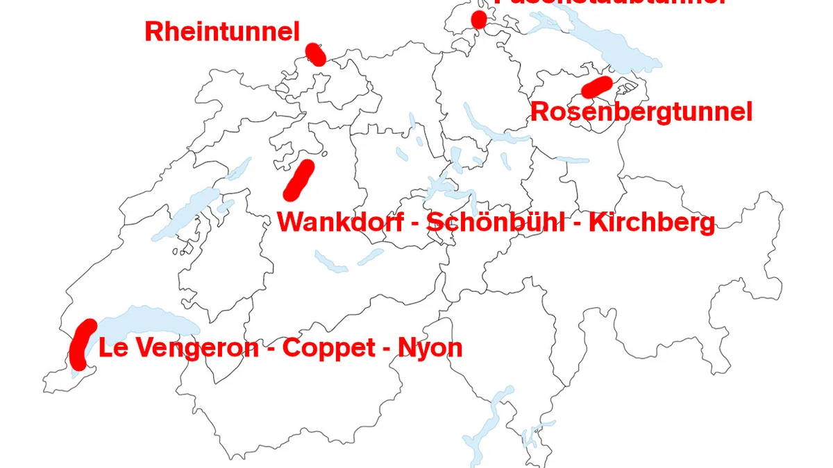 Projekte Autobahnausbau