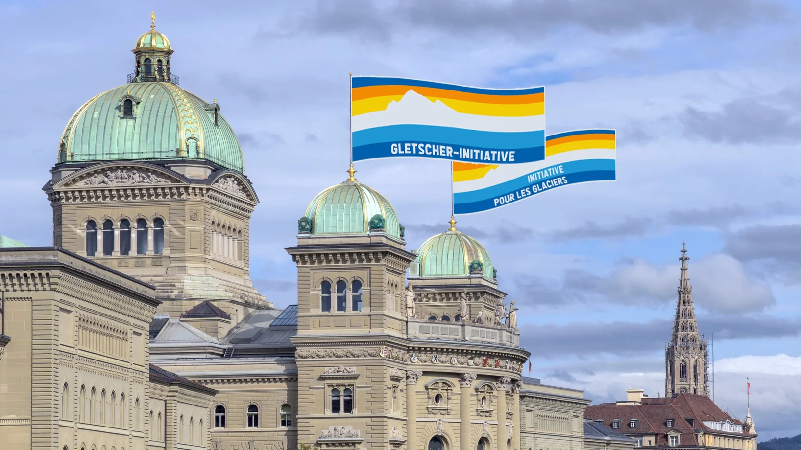 Gletscher Initiative Bundeshaus