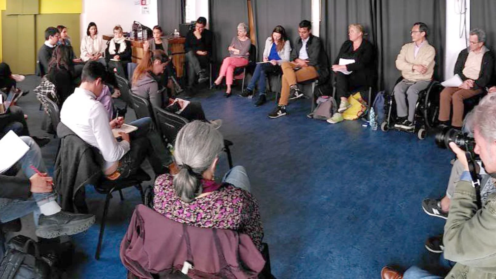 Conférence de presse bandes cyclables