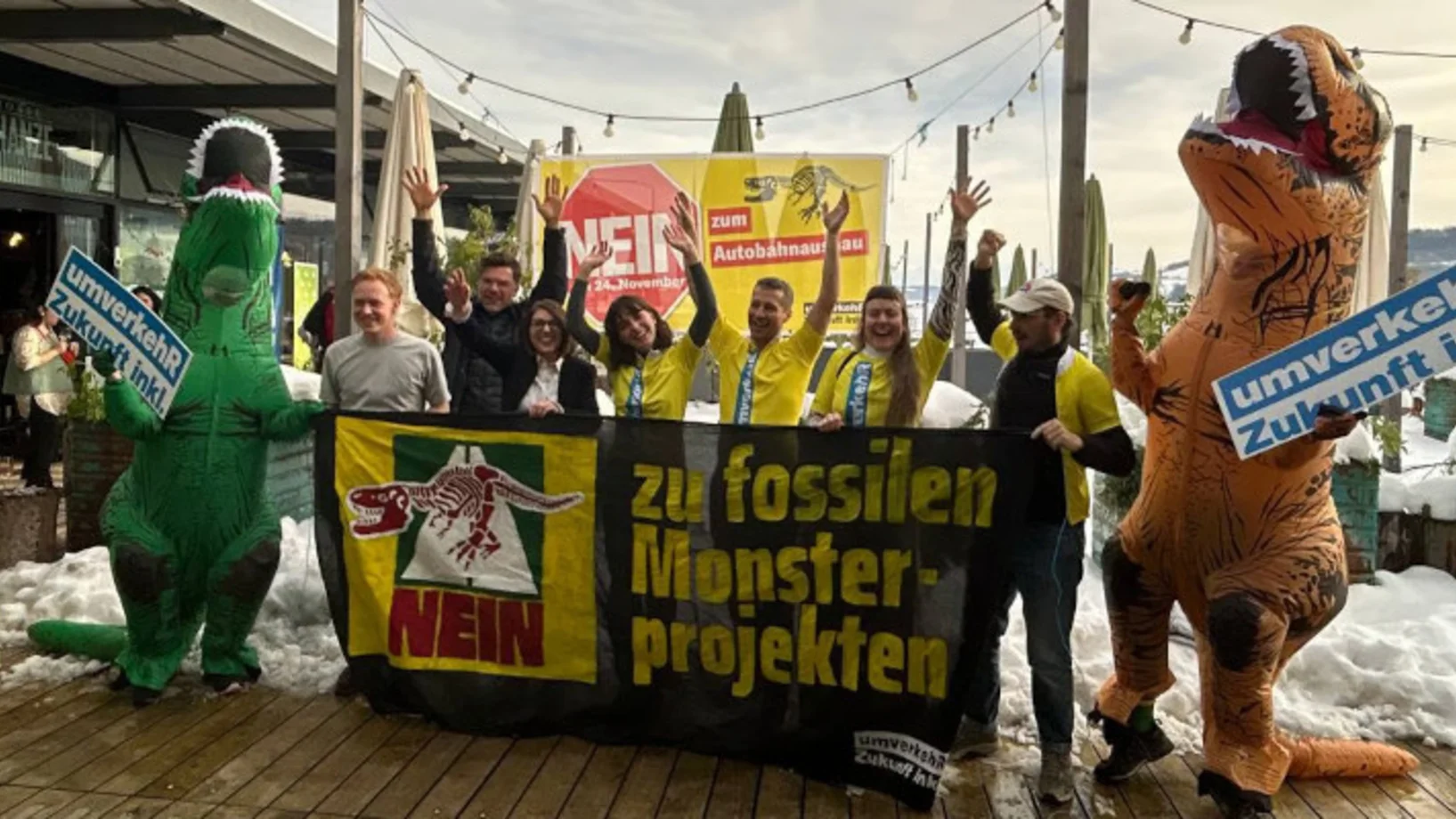 Autobahnausbau Nein