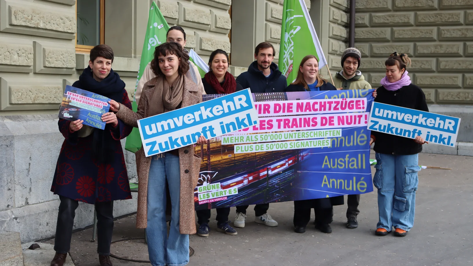Einreichung offener Brief Nachtzüge