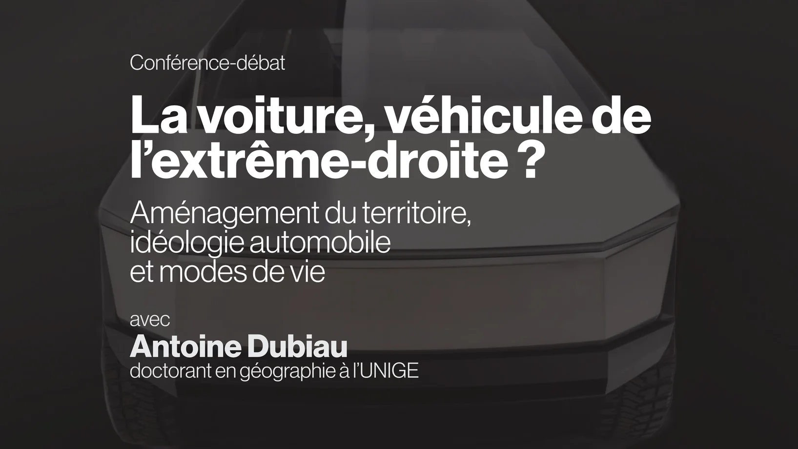 Voiture, véhicule de l'extrême-droite?